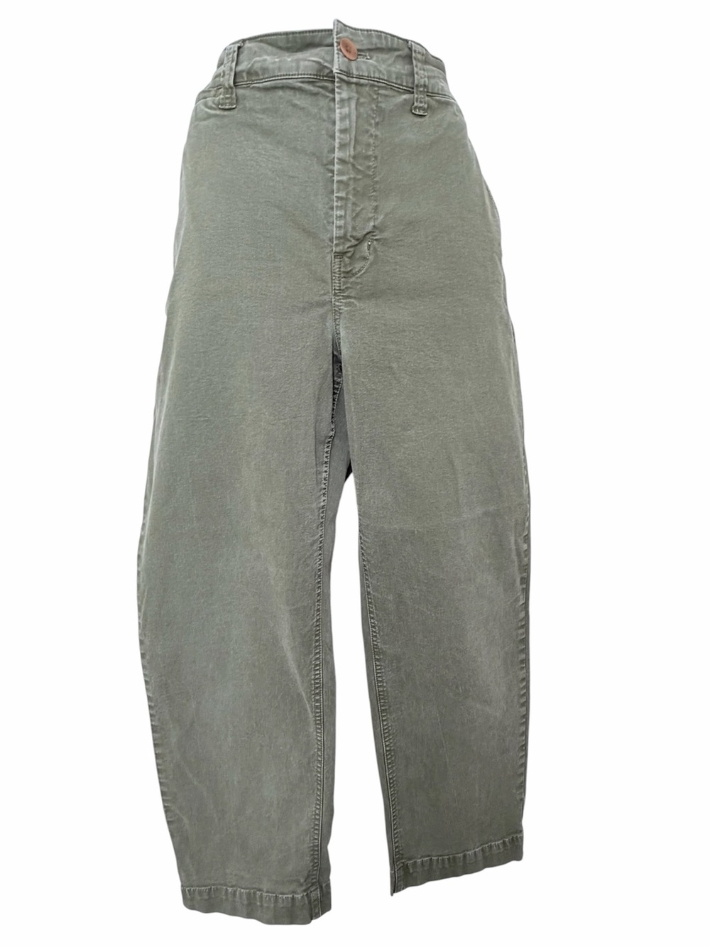 Madewell Olive Green Relaxed Capris - Size 32